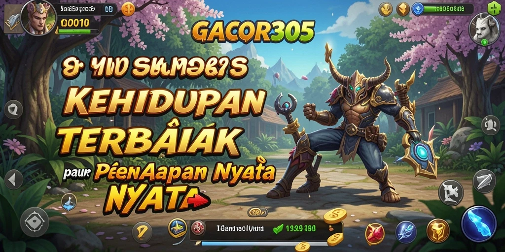 Screenshot utama GACOR305 menampilkan gameplay yang menarik dan interaksi karakter.