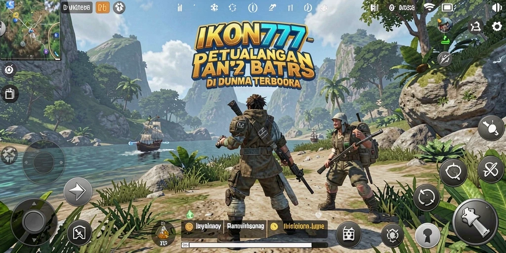Gameplay mendebarkan dalam dunia terbuka IKON777.