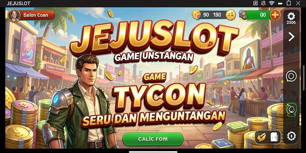 Tampilan gameplay menantang dan seru di JEJUSLOT.