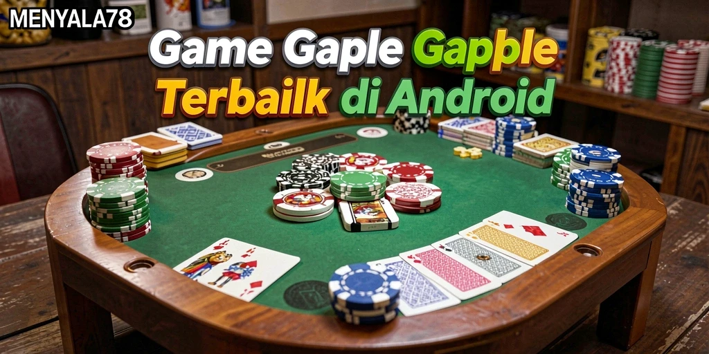 Screenshot gameplay seru Gaple dari MENYALA78.