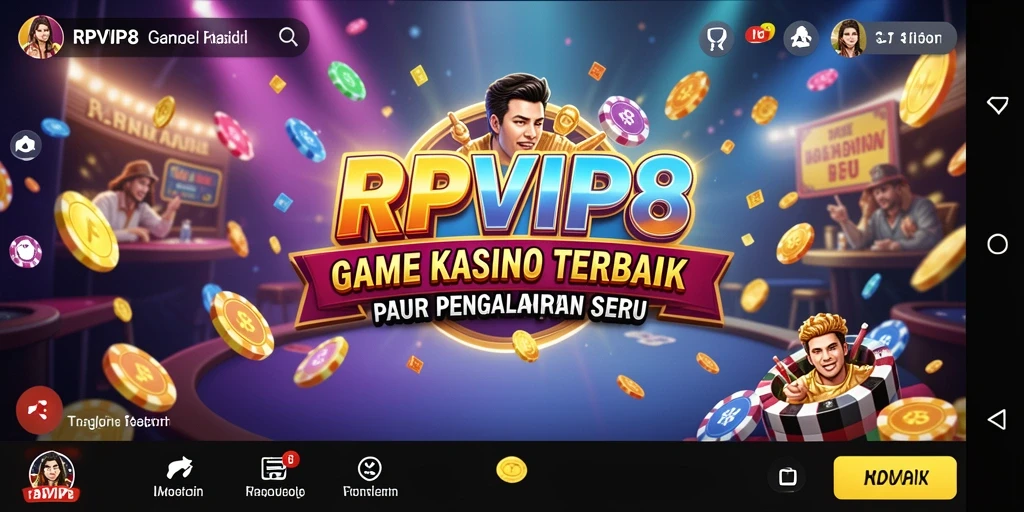 Gameplay Kasino yang mendebarkan dan interaktif di RPVIP8.